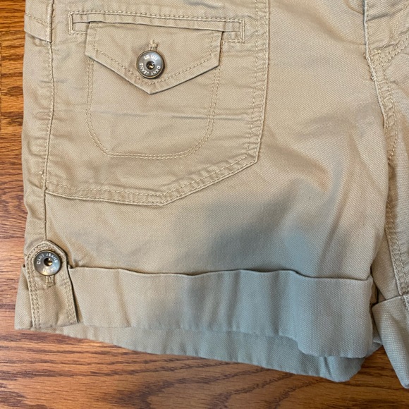 DKNY soft khaki shorts size 8 - Picture 3 of 8
